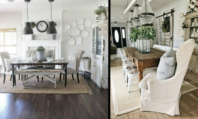 Inspiration for a Modern Farmhouse Dining Room - County Road 407