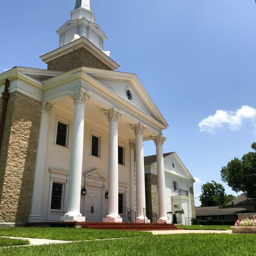 Historical First Baptist Church in Navasota, TX by Countyroad407.com
