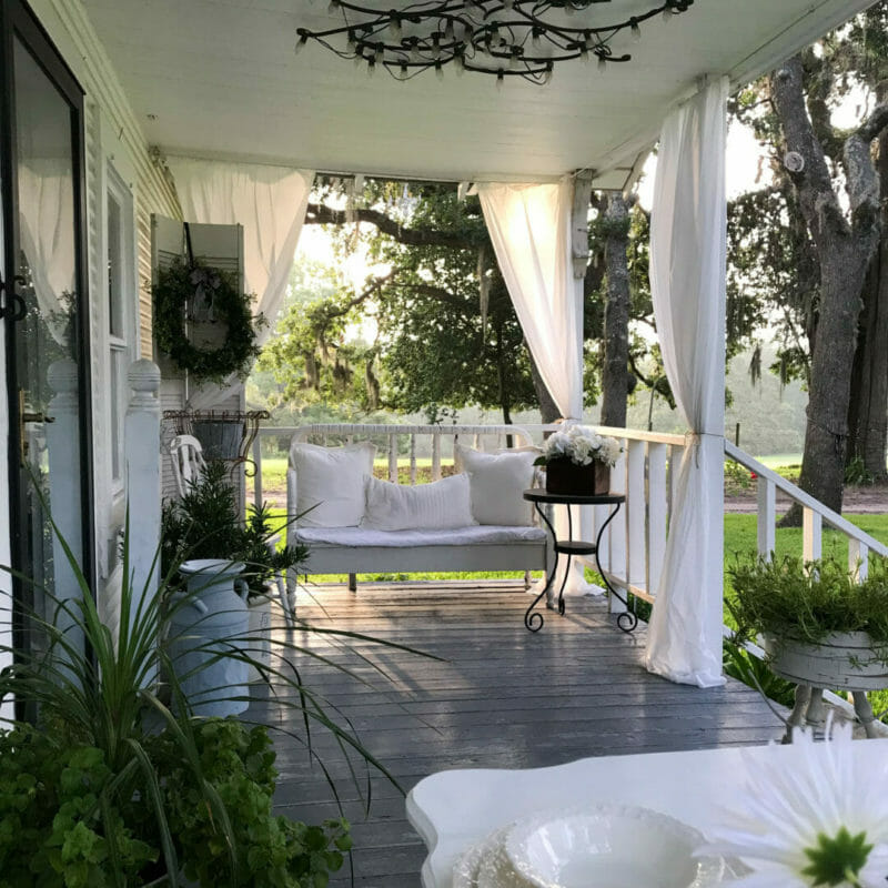 Lazy Hazy Days of Summer Farmhouse Porch - County Road 407