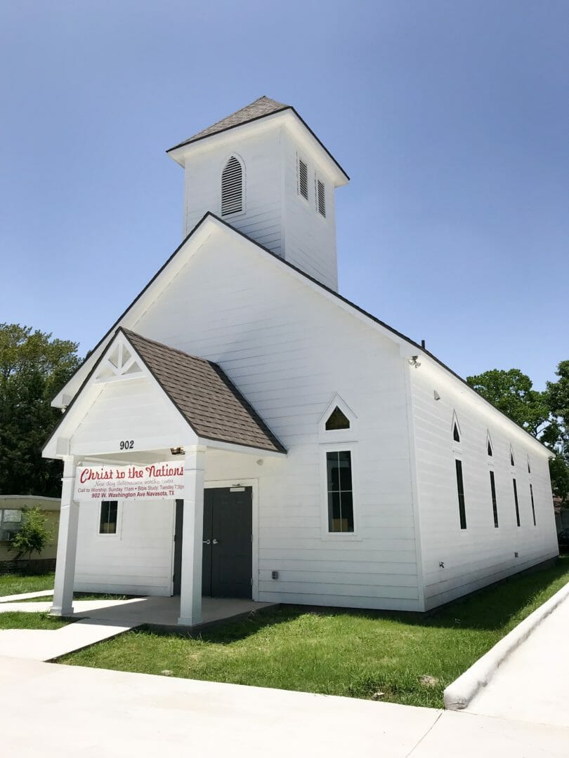New church being built in Navasota, TX by Countyroad407.com