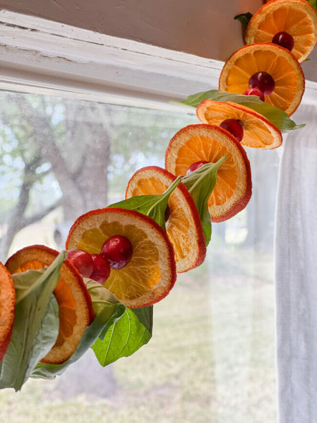 How to make an easy yet impressive autumn garland with cranberries - County  Road 407