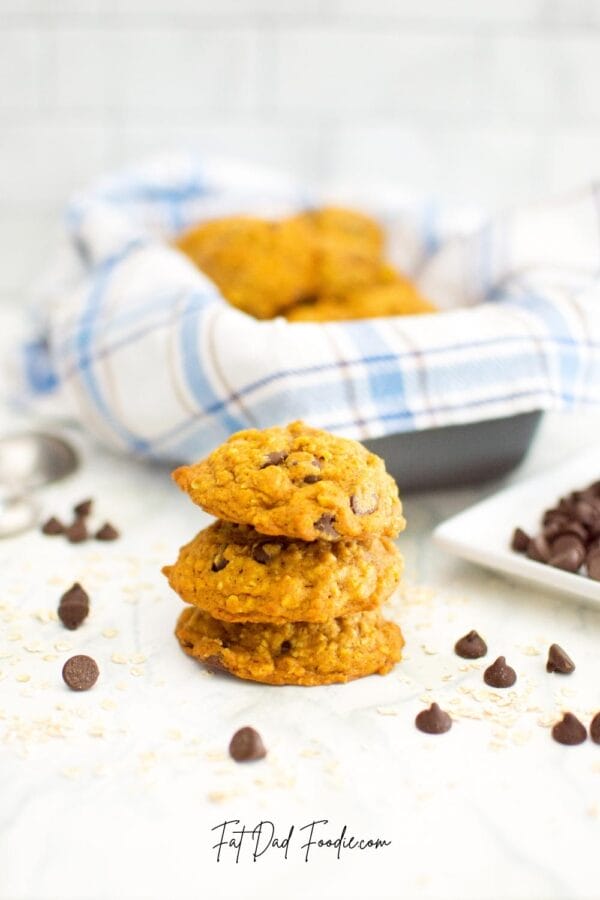 pumpkin and chocolate chip cookies 